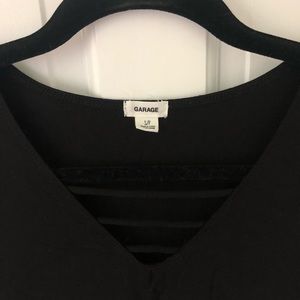 GARAGE T SHIRT WITH FRONT DETAILING